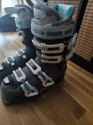 Botas de esquí Head talla 24/24.5 (38 EU). Flex 90
