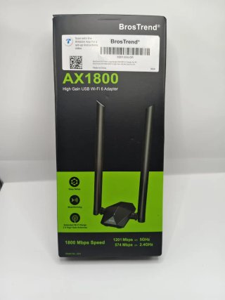 Adaptador USB Wi-Fi 6 AX1800 BrosTrend
