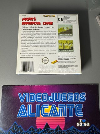 Mickey's Dangerous Chase Game Boy ESP