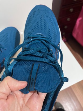 Zapatillas Asics Gel Nimbus 26 Azul/Blanco