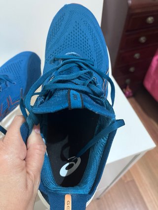Zapatillas Asics Gel Nimbus 26 Azul/Blanco