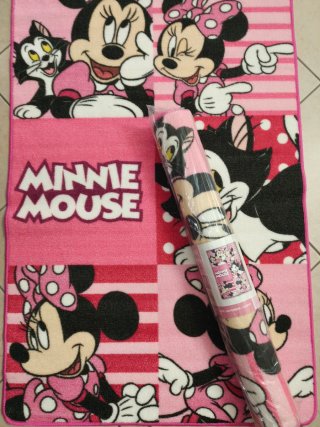 Tappeto Minnie Mouse Rosa
