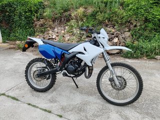 Yamaha DT50 Enduro - Azul/Blanco