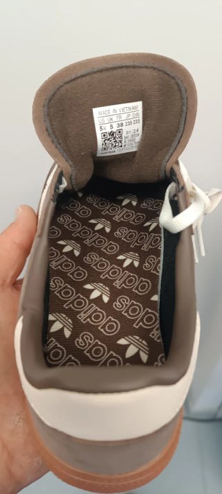 Zapatilla Adidas Spezial Marrón Poco Uso