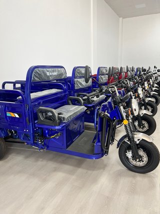 Moto Carro SAIGE Azul Eléctrico