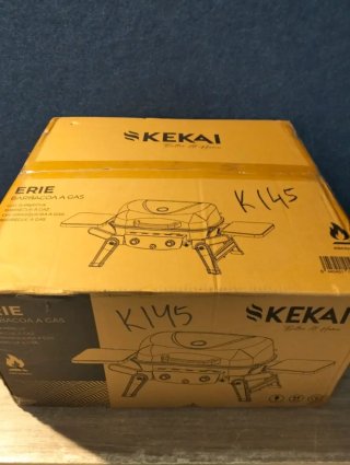 Barbacoa de gas portátil y carro plegable KEKAI