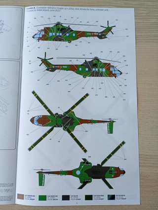 AS332 SUPER PUMA MAQUETA 1/72 ITALERI
