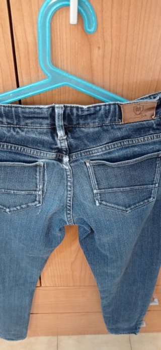 Pantalón vaquero niños y niñas de talla 11/12 años