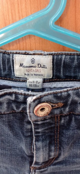 Pantalón vaquero niños y niñas de talla 11/12 años