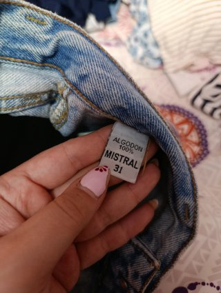 Shorts vaqueros azules