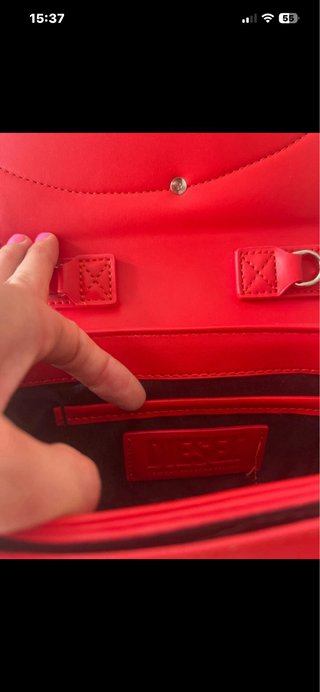 Bolso Diesel Rojo