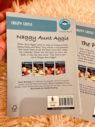 (6-9)Pack de 2 libros en inglés – Creepy Castle
