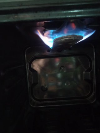 Cocina de gas con horno (butano)