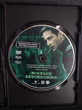 Lote Star Wars + Matrix Revolutions Blu-ray/DVD