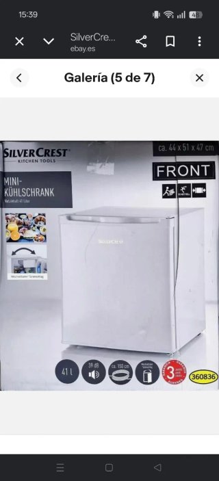 Nevera pequeña SilverCrest