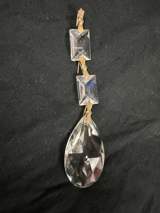 83 Lágrimas Cristal Lámpara Prismas
