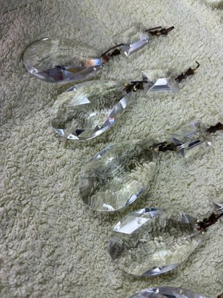 83 Lágrimas Cristal Lámpara Prismas
