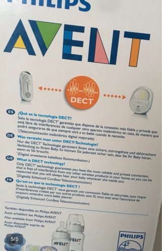 Vigilabebés Philips Avent DECT