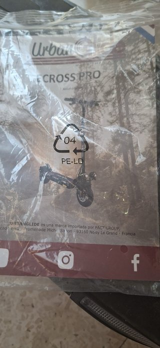 Patinete Eléctrico Urban Glide E-Cross Pro