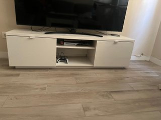 Mueble TV IKEA BYÅS Blanco