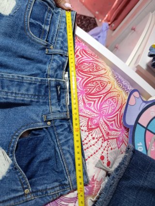 Shorts vaqueros rotos mujer