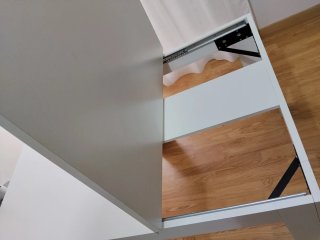 Mesa extensible libro 95x95