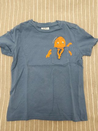 T-shirt bimbo 3 pezzi + camicia manica corta