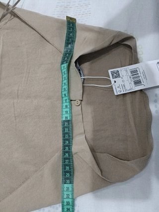 Top Mango Beige Talla L