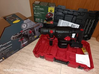 Martillo Percutor 20V Parkside nuevo completo