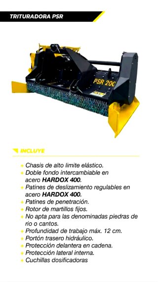 Trituradora de piedra THRON Destroyer