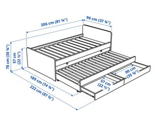 Cama nido Släkt IKEA nueva completamente equipada