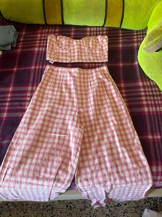 Conjunto Zara Corset Talla S y Pantalón Talla XS