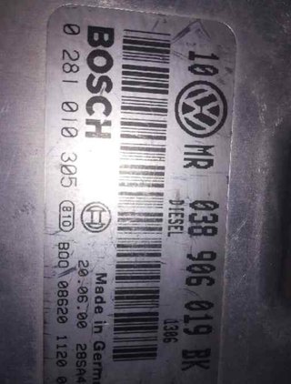 1333283 centralita 038906019bk volkswagen passat