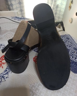 Sandalias Negras Mujer
