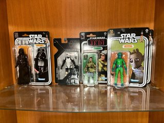Star Wars Figuras 6 Pulgadas (37 Unidades)black