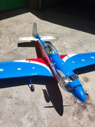 Avión RC P-51 Mustang Miss America
