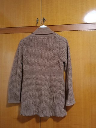 Chaqueta punto marrón Talla S/M
