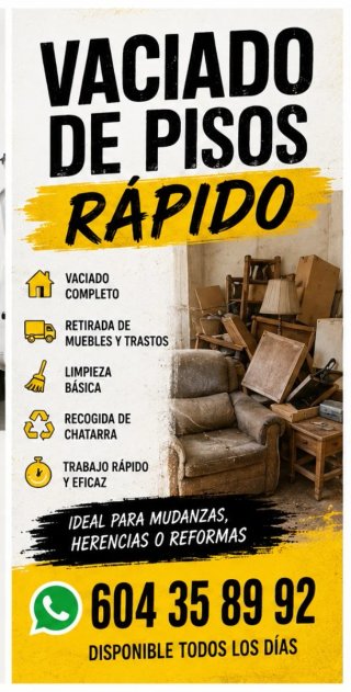 VACIADOS DE PISOS RÁPIDOS