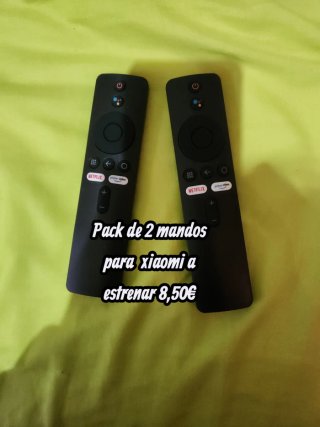Pack 2 mandos para Xiaomi a estrenar