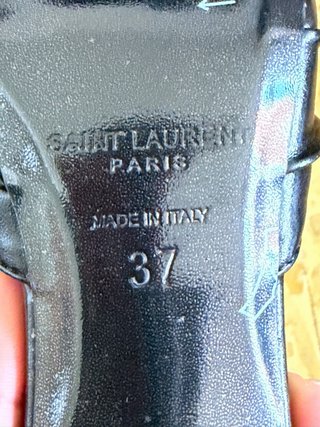 Saint Laurent Sandali Tacchi Neri