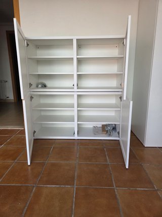 Mueble de salón blanco Besta IKEA (x2) NUEVO