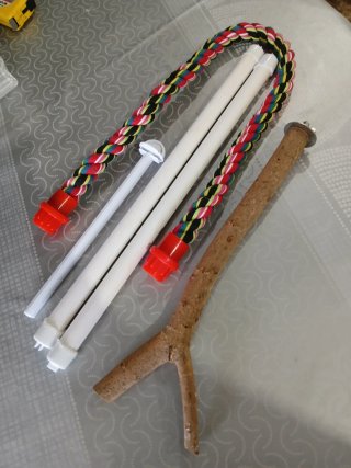 Jaula para pájaros.