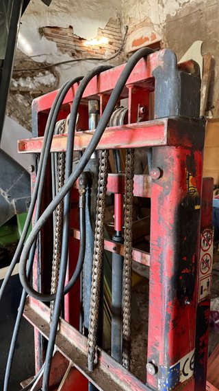 Traspaleta para tractor