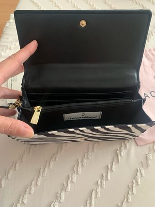 Monedero Lola Casademunt Blanco y Negro