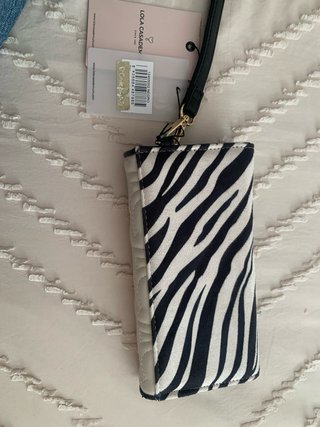 Monedero Lola Casademunt Blanco y Negro