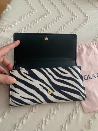 Monedero Lola Casademunt Blanco y Negro