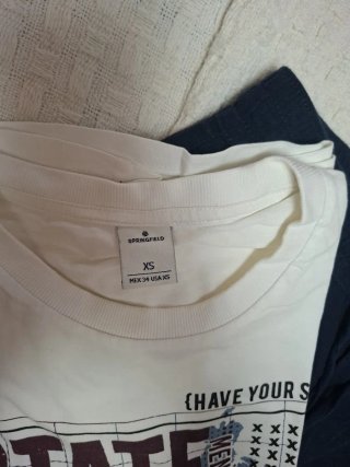 Conjunto juvenil: pantalón corto y camiseta