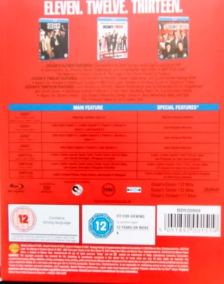 Pack 9 películas en Blu-ray