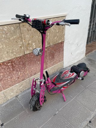 Patinete Eléctrico Rosa