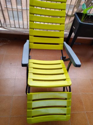 Urge venta Hamaca terraza plegable 3 posiciones.